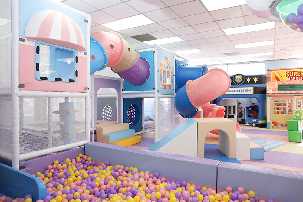 Natural Color Indoor Playground