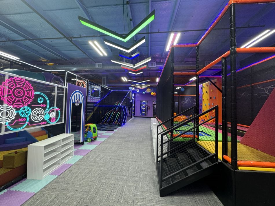 Neon Light Indoor Playground